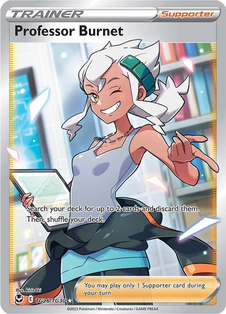 Professor Burnet TG26/TG30 (SWSH12: Silver Tempest Trainer Gallery)  - Holofoil | Good Games Adelaide SA
