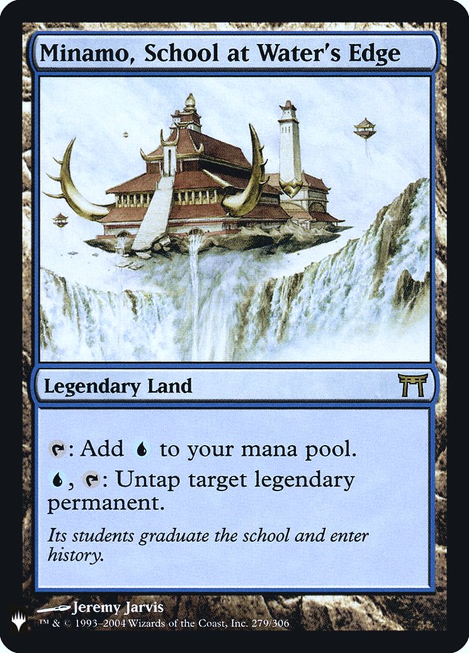 Minamo, School at Water's Edge 279 (The List Reprints)  - Foil | Good Games Adelaide SA