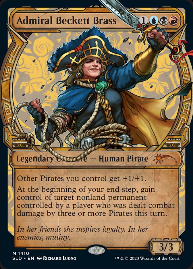 Admiral Beckett Brass 1410 (Secret Lair Drop Series)  | Good Games Adelaide SA