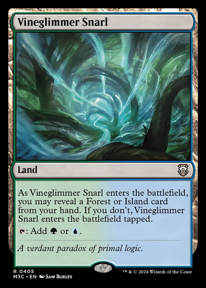 Vineglimmer Snarl 405 (Commander: Modern Horizons 3)  | Good Games Adelaide SA