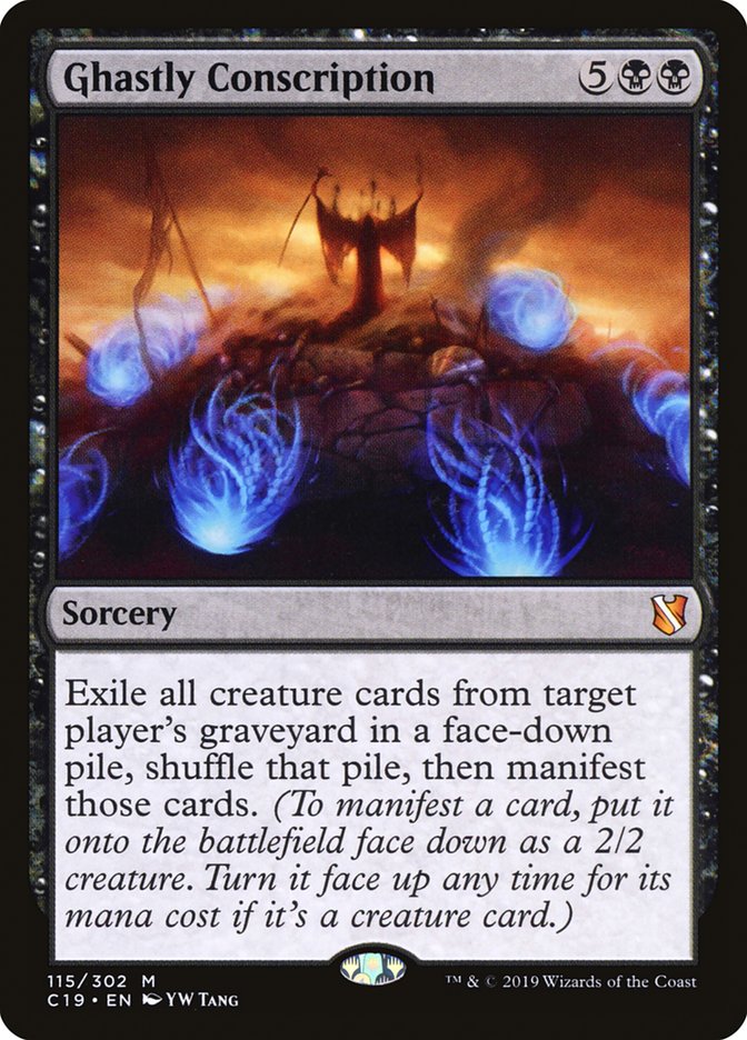 Ghastly Conscription 115 (Commander 2019)  | Good Games Adelaide SA