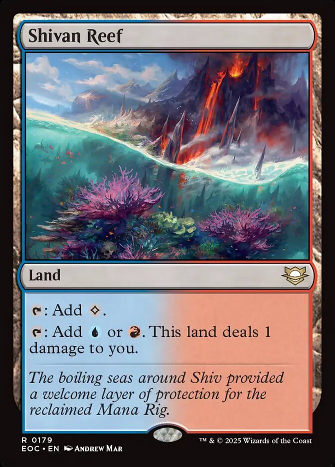 Shivan Reef 179 (Commander: Edge of Eternities)  | Good Games Adelaide SA