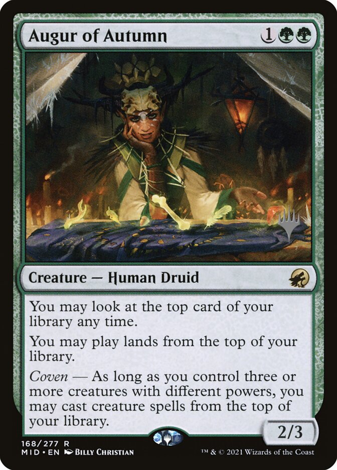 Augur of Autumn 168 (Promo Pack: Innistrad: Midnight Hunt)  | Good Games Adelaide SA