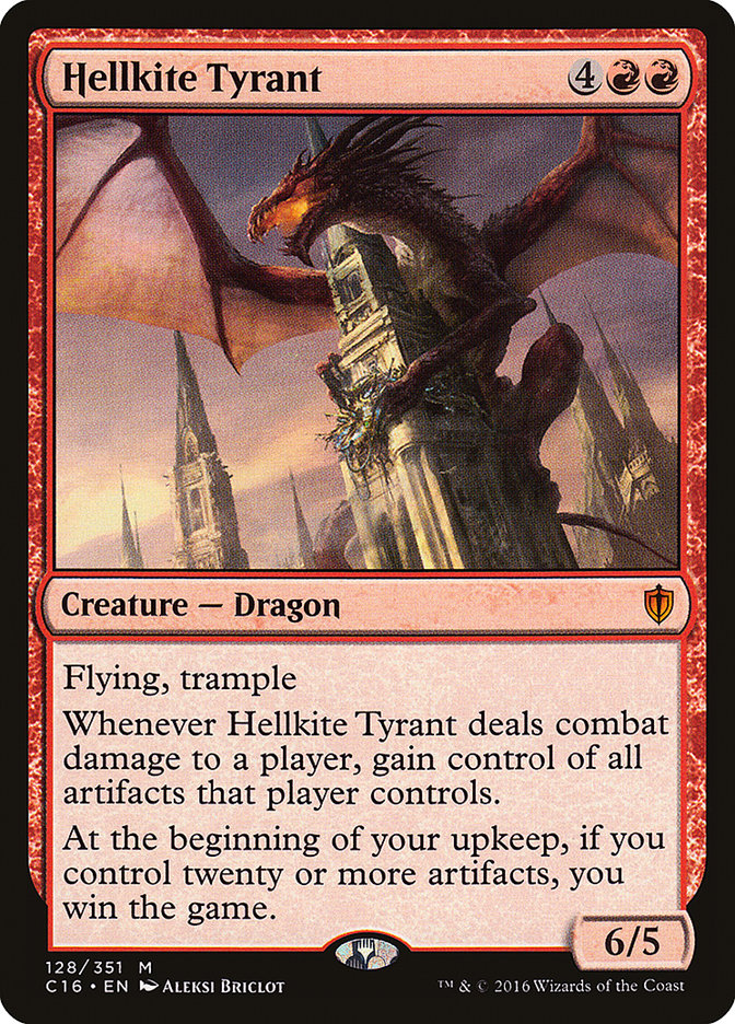 Hellkite Tyrant 128 (Commander 2016)  | Good Games Adelaide SA