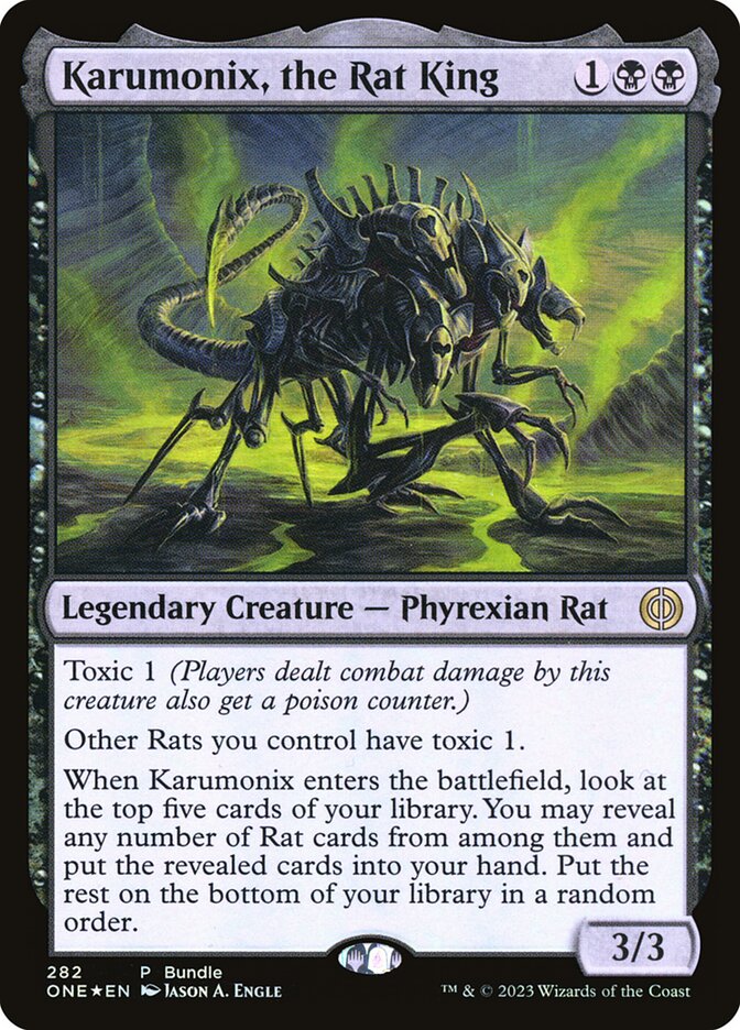 Karumonix, the Rat King 282 (Unique and Miscellaneous Promos)  - Foil | Good Games Adelaide SA