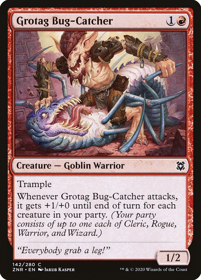 Grotag Bug-Catcher 142 (Zendikar Rising)  - Foil | Good Games Adelaide SA