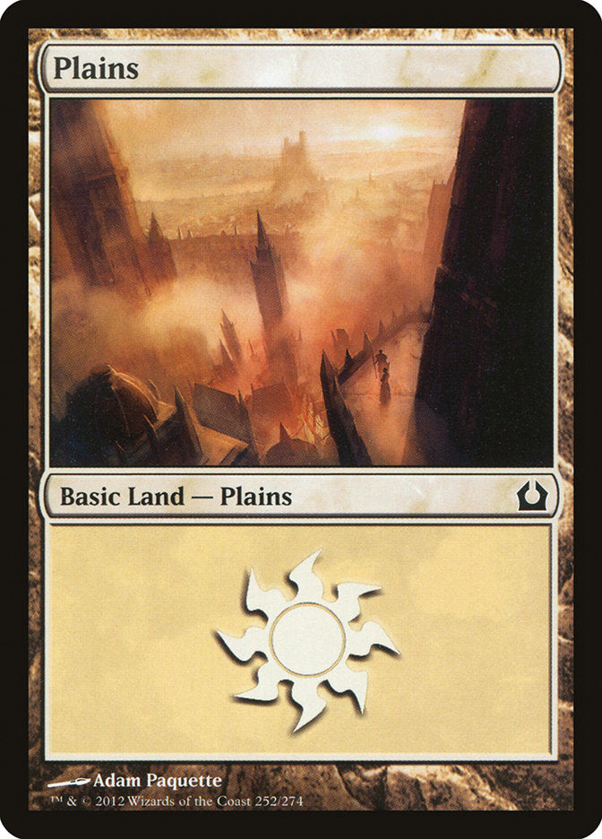 Plains 252 (Return to Ravnica)  - Foil | Good Games Adelaide SA