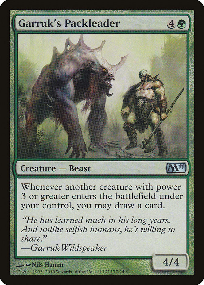 Garruk's Packleader 177 (Magic 2011 (M11))  | Good Games Adelaide SA
