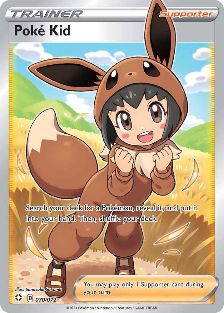 Poke Kid Full Art 070/072 (Shining Fates)  - Holofoil | Good Games Adelaide SA