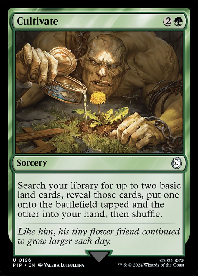 Cultivate 196 (Universes Beyond: Fallout)  - Foil | Good Games Adelaide SA