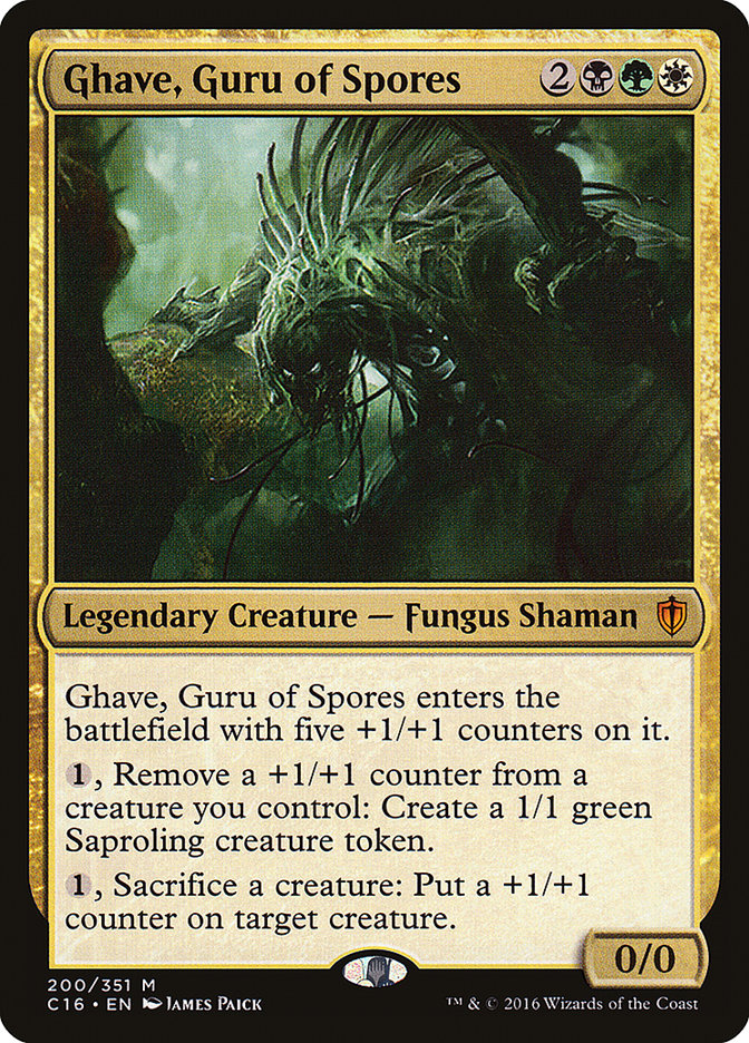 Ghave, Guru of Spores 200 (Commander 2016)  | Good Games Adelaide SA