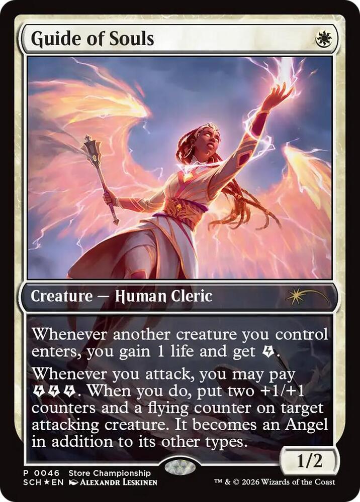 Guide of Souls 46 (Game Day & Store Championship Promos)  - Full Art Foil | Good Games Adelaide SA