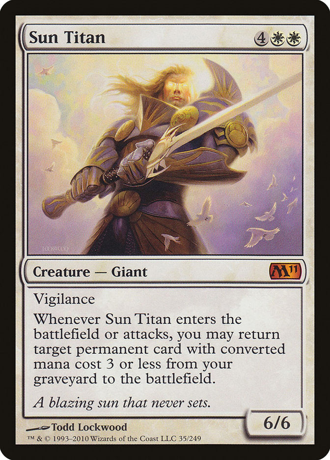 Sun Titan 35 (Magic 2011 (M11))  - Foil | Good Games Adelaide SA