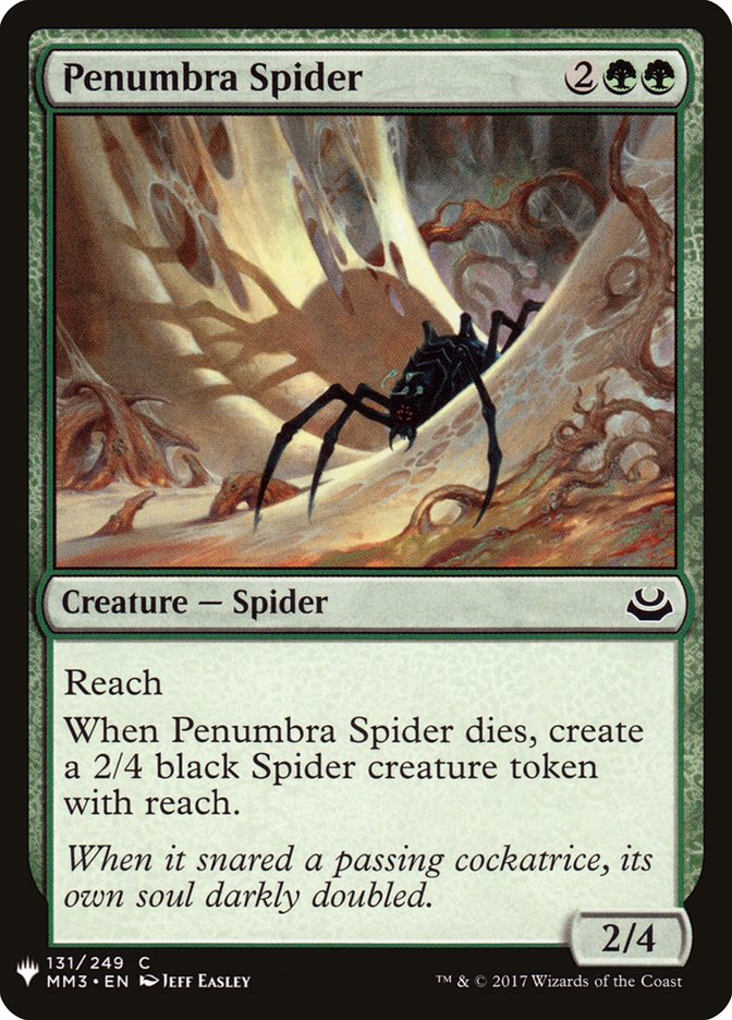 Penumbra Spider 131 (The List Reprints)  | Good Games Adelaide SA