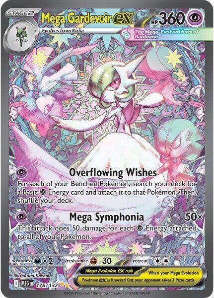 Mega Gardevoir ex 178 132 178/132 (ME01: Mega Evolution)  - Holofoil | Good Games Adelaide SA