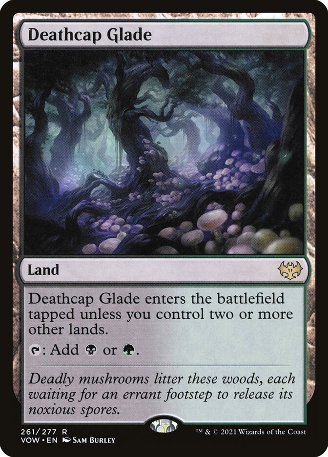 Deathcap Glade 261 (Innistrad: Crimson Vow)  - Foil | Good Games Adelaide SA