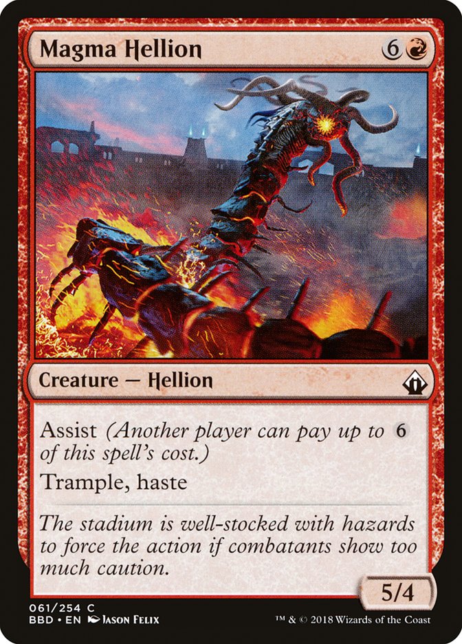 Magma Hellion 61 (Battlebond)  - Foil | Good Games Adelaide SA