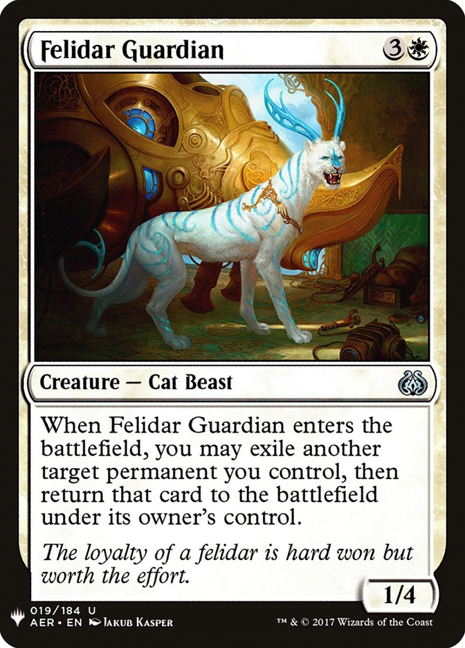 Felidar Guardian 19 (The List Reprints)  | Good Games Adelaide SA