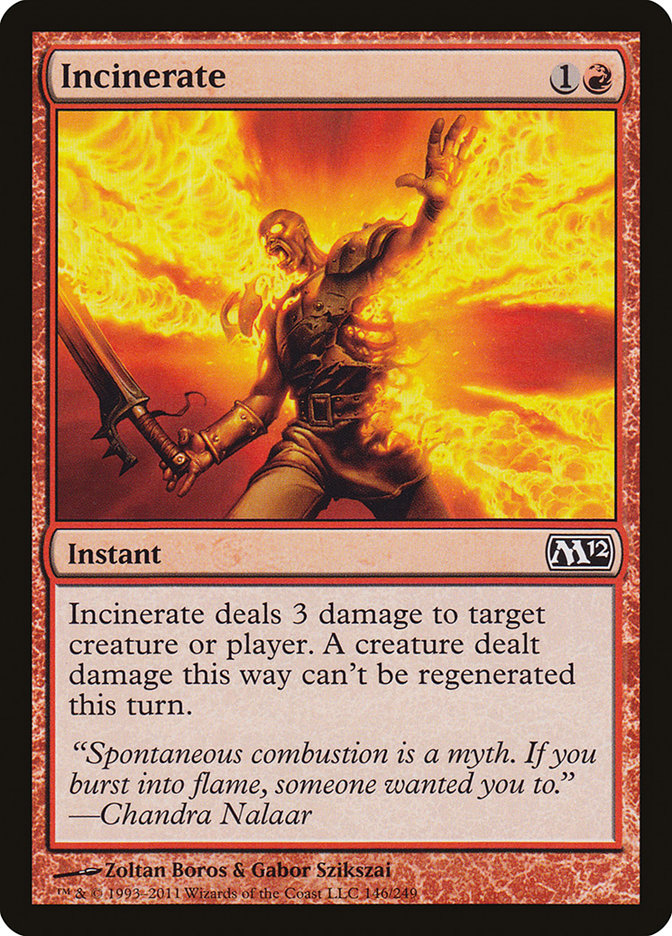 Incinerate 146 (Magic 2012 (M12))  | Good Games Adelaide SA