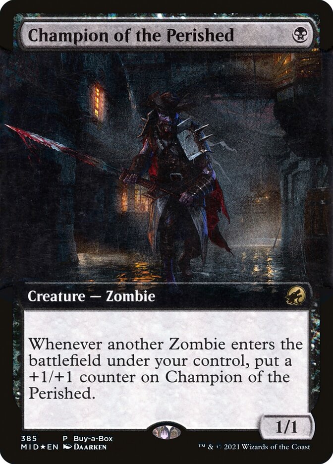 Champion of the Perished 385 (Buy-A-Box Promos)  - Foil | Good Games Adelaide SA