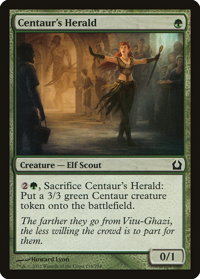 Centaur's Herald 118 (Return to Ravnica)  - Foil | Good Games Adelaide SA