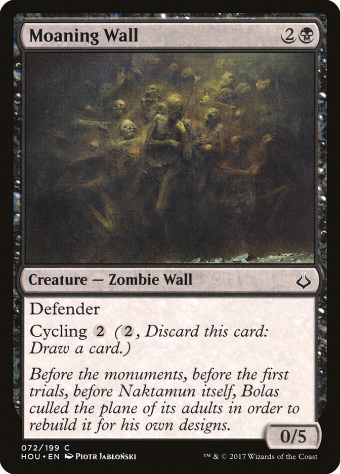 Moaning Wall 72 (Hour of Devastation)  | Good Games Adelaide SA