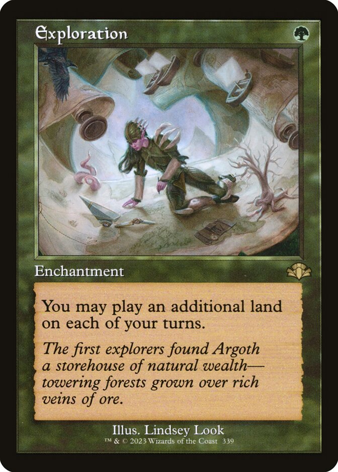 Exploration 339 (Dominaria Remastered)  - Retro | Good Games Adelaide SA