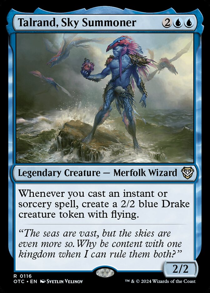 Talrand, Sky Summoner 116 (Commander: Outlaws of Thunder Junction)  | Good Games Adelaide SA