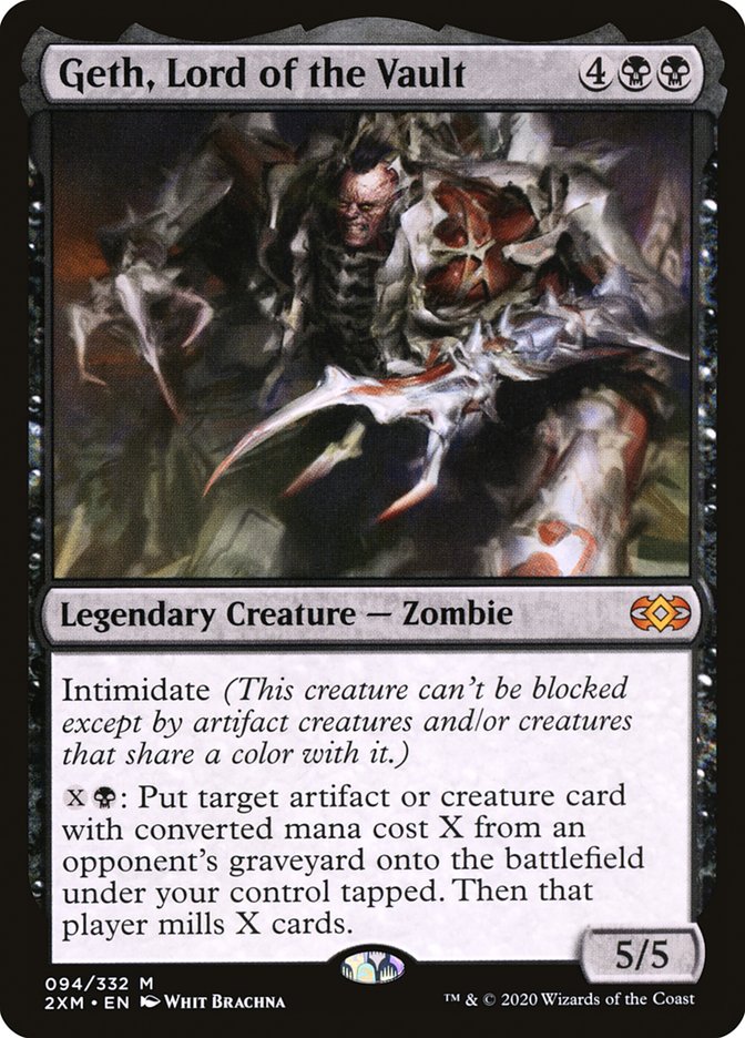 Geth, Lord of the Vault 94 (Double Masters)  - Foil | Good Games Adelaide SA