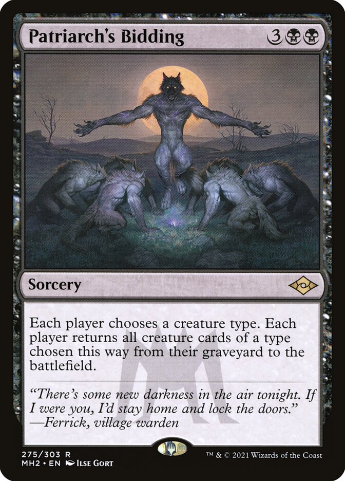 Patriarchs Bidding 275 (Modern Horizons 2)  - Foil | Good Games Adelaide SA