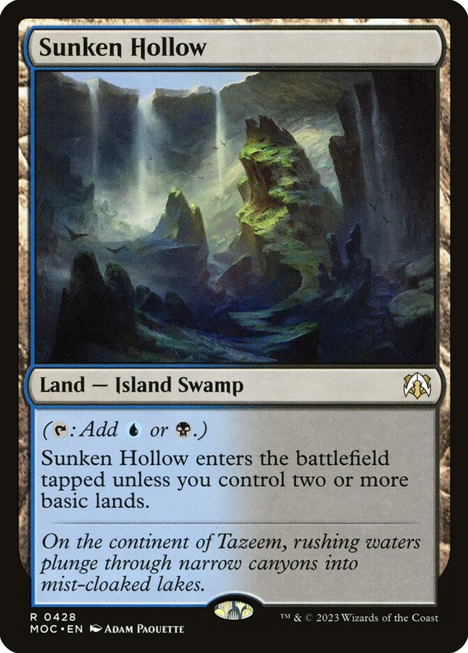 Sunken Hollow 428 (Commander: March of the Machine)  | Good Games Adelaide SA