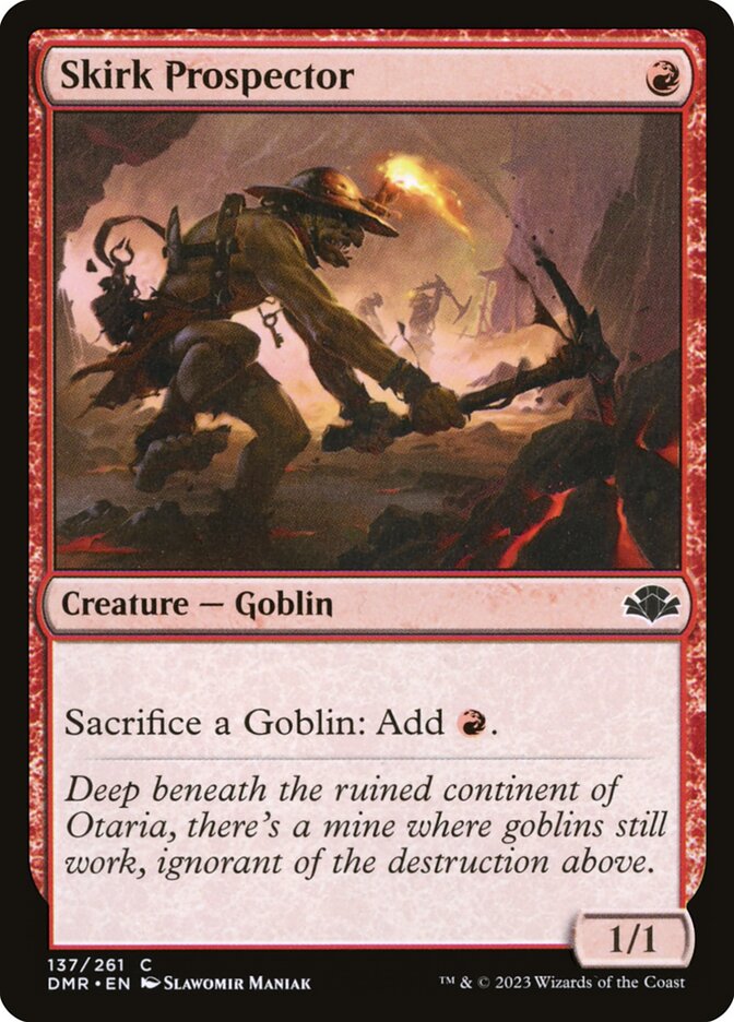 Skirk Prospector 137 (Dominaria Remastered)  - Foil | Good Games Adelaide SA