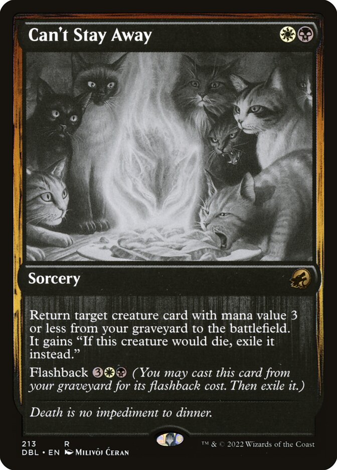 Can't Stay Away 213 (Innistrad: Double Feature)  - Foil | Good Games Adelaide SA