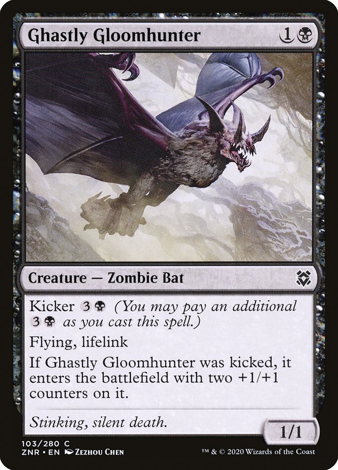 Ghastly Gloomhunter 103 (Zendikar Rising)  - Foil | Good Games Adelaide SA