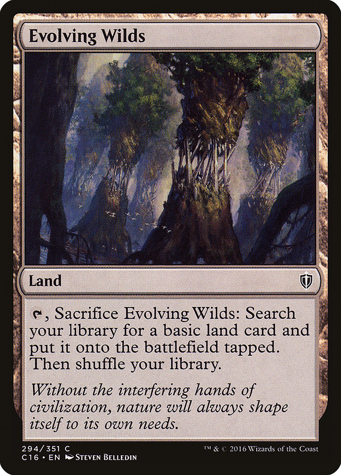 Evolving Wilds 294 (Commander 2016)  | Good Games Adelaide SA