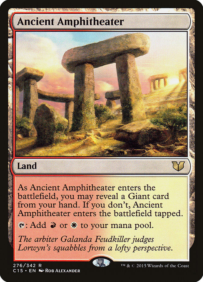 Ancient Amphitheater 276 (Commander 2015)  | Good Games Adelaide SA