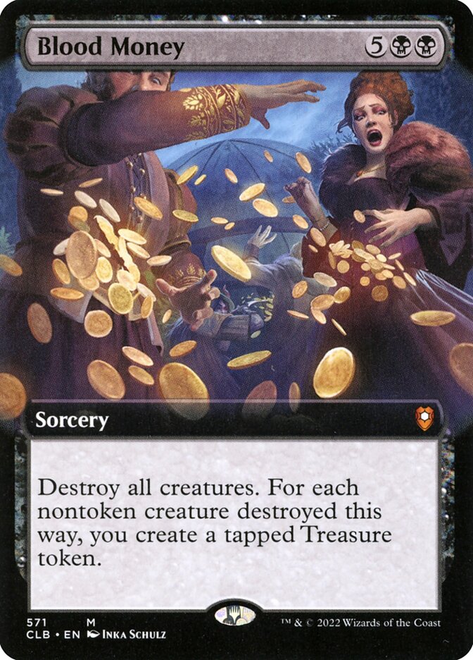 Blood Money 571 (Commander Legends: Battle for Baldur's Gate)  - Foil | Good Games Adelaide SA