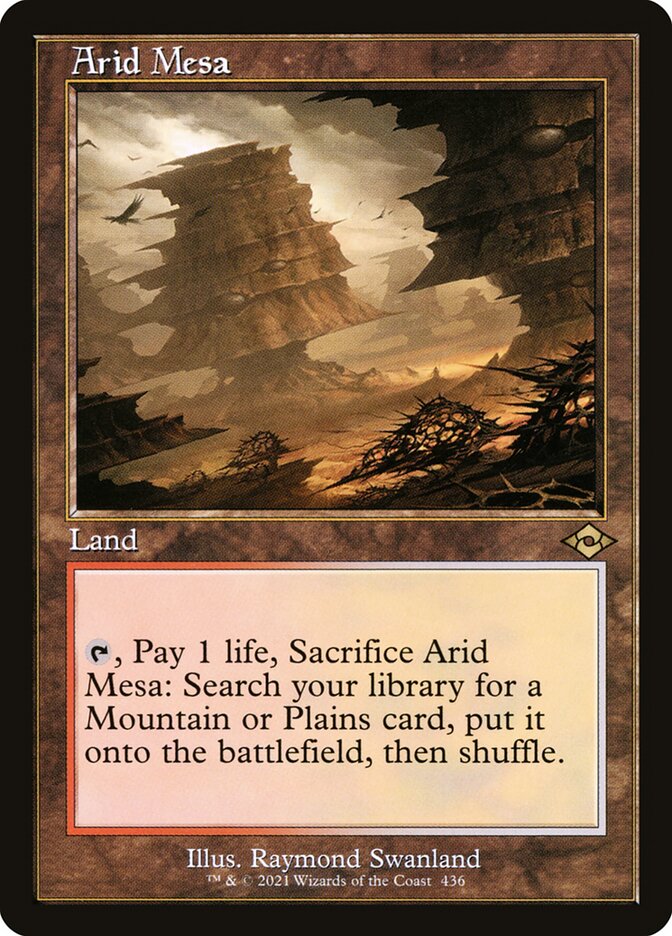Arid Mesa Retro Frame 436 (Modern Horizons 2)  | Good Games Adelaide SA