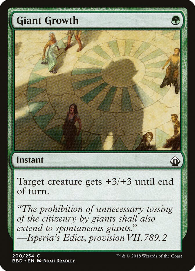 Giant Growth 200 (Battlebond)  - Foil | Good Games Adelaide SA