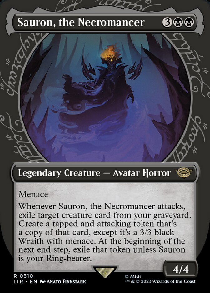 Sauron, the Necromancer 310 (Universes Beyond: The Lord of the Rings: Tales of Middle-earth)  - Showcase | Good Games Adelaide SA
