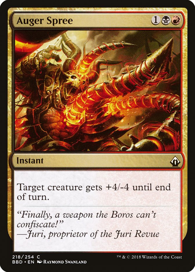 Auger Spree 218 (Battlebond)  - Foil | Good Games Adelaide SA