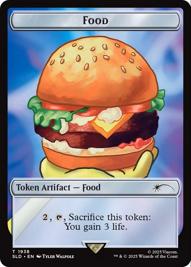 Food Token 1938 1938 (Secret Lair Drop Series)  | Good Games Adelaide SA