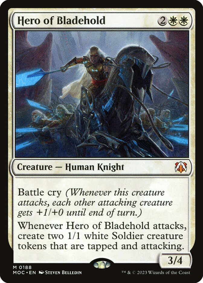 Hero of Bladehold 188 (Commander: March of the Machine)  | Good Games Adelaide SA