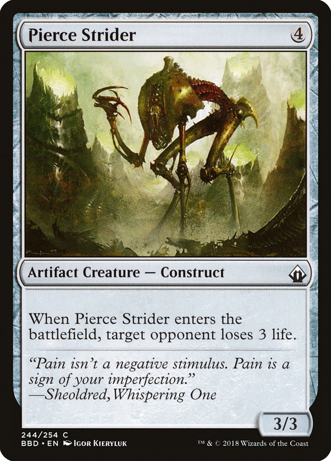 Pierce Strider 244 (Battlebond)  - Foil | Good Games Adelaide SA