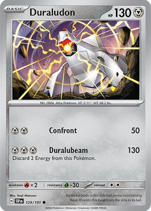 Duraludon 129/191 (SV08: Surging Sparks)  | Good Games Adelaide SA