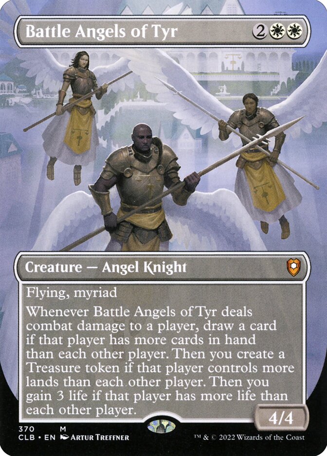 Battle Angels of Tyr 370 (Commander Legends: Battle for Baldur's Gate)  - Foil | Good Games Adelaide SA