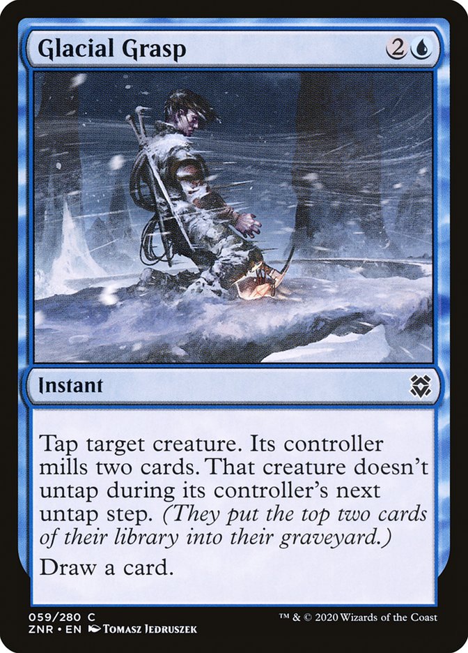 Glacial Grasp 59/280 (Zendikar Rising)  - Foil | Good Games Adelaide SA