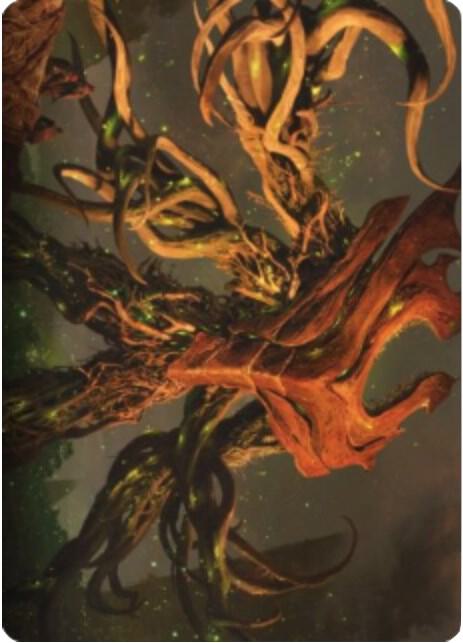 Ashaya Soul of the Wild Art Card 69 (Art Series: Zendikar Rising)  | Good Games Adelaide SA
