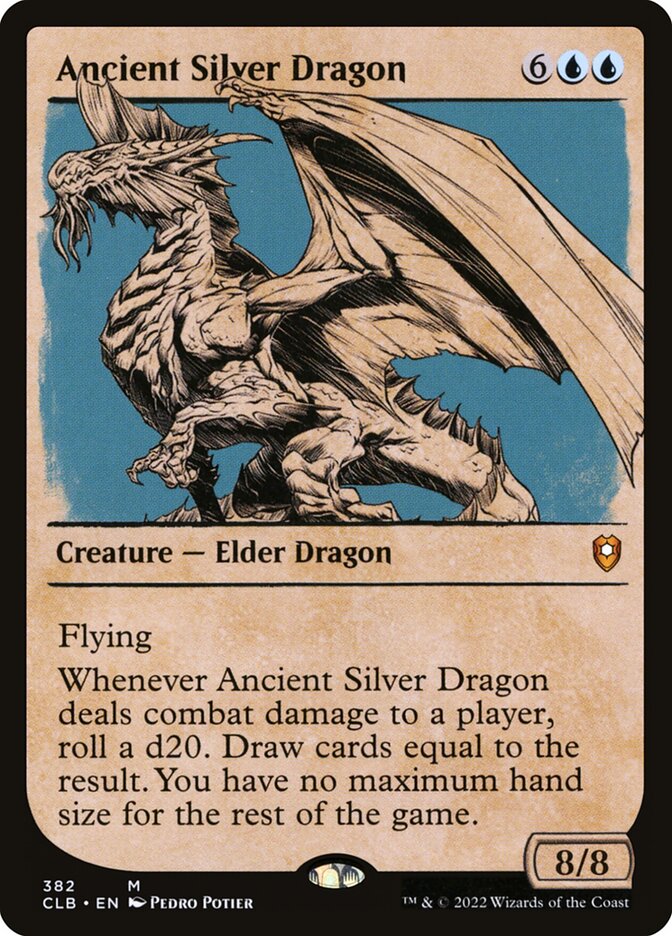 Ancient Silver Dragon 382 (Commander Legends: Battle for Baldur's Gate)  | Good Games Adelaide SA