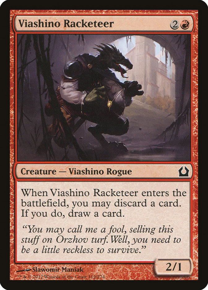 Viashino Racketeer 112 (Return to Ravnica)  | Good Games Adelaide SA